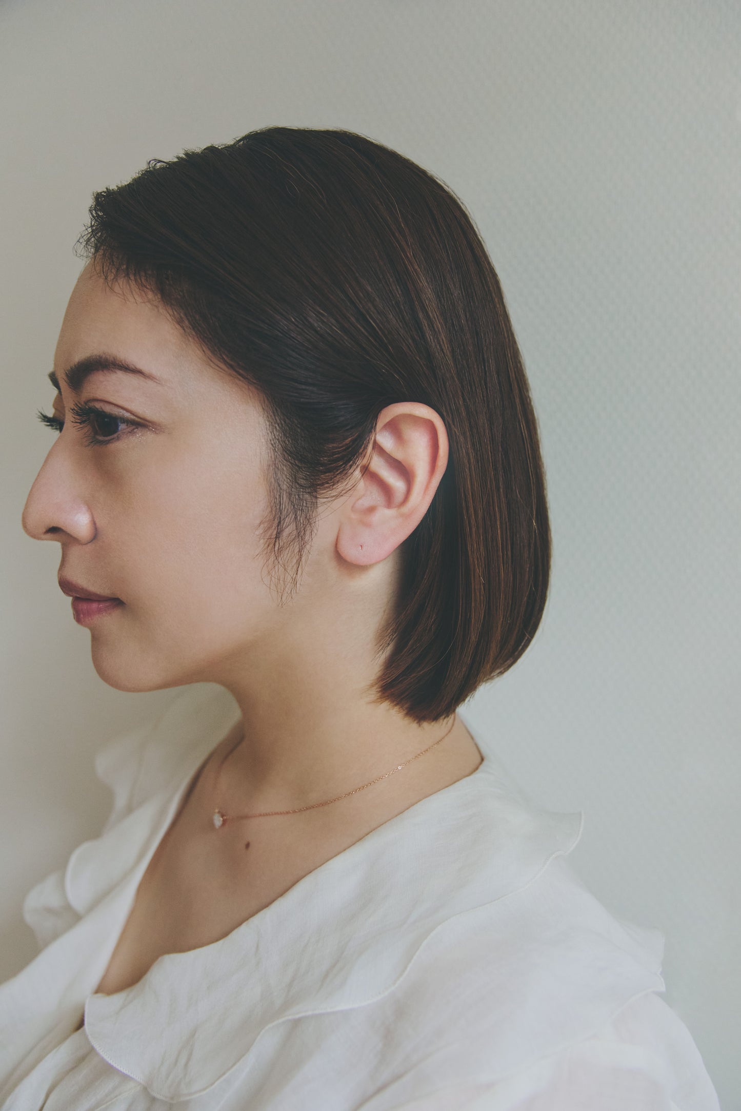 Heart stud earrings