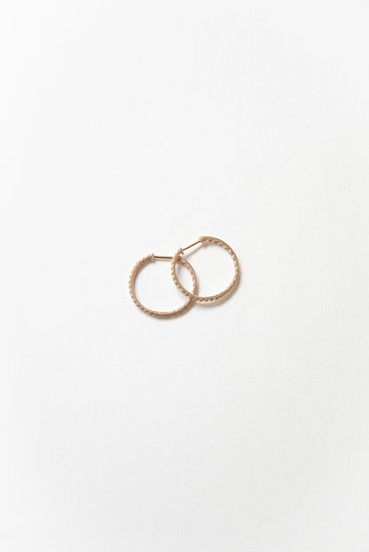 Eternity dia foop earrings